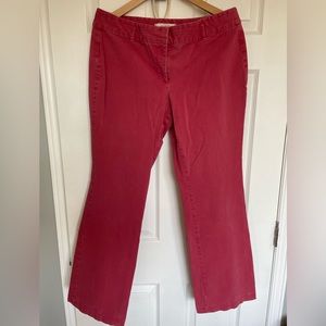 Ann Taylor LOFT pink pants
